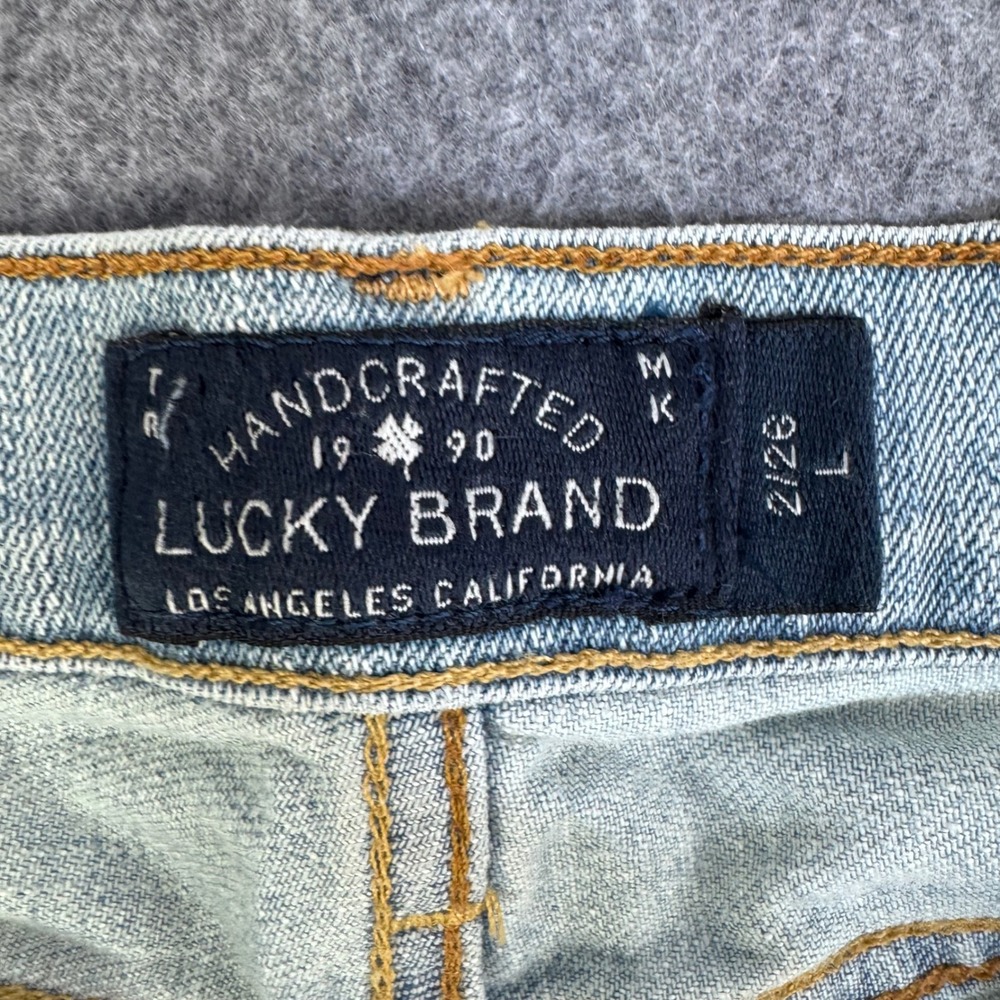 Lucky Brand Lil Maggie Jeans Women 2/26 Light Wash Excellent Low Rise Flare Leg - Picture 5 of 13